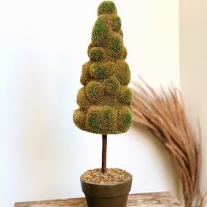 Mossy Faux Decor Tree